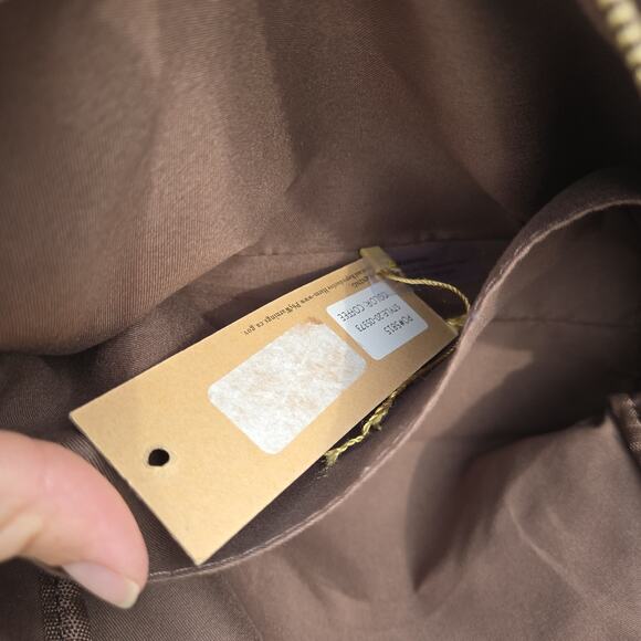 Revive Vintage Vegan Brown Make-up Case - Picture 7 of 10